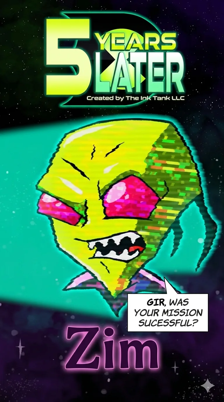 Poster for Invader Zim voice match clip